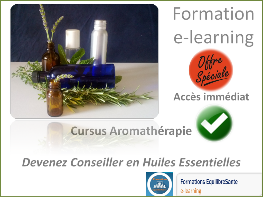 Formation en ligne aromathérapie certifiante