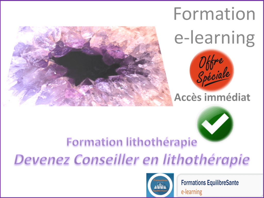 Formation lithothérapie en ligne