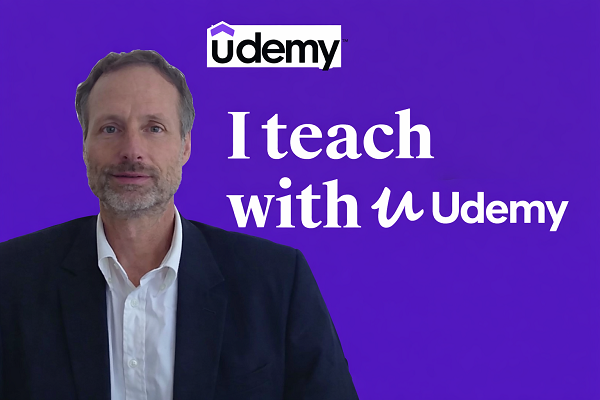 Patrick Lelu enseigne sur UDEMY